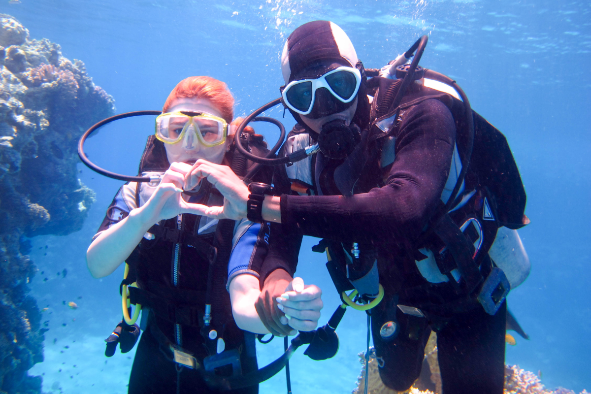 scuba diving in roatan