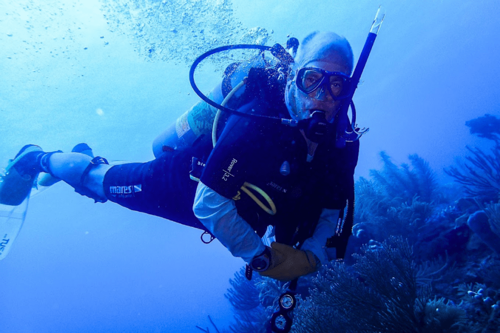 certified scuba diving